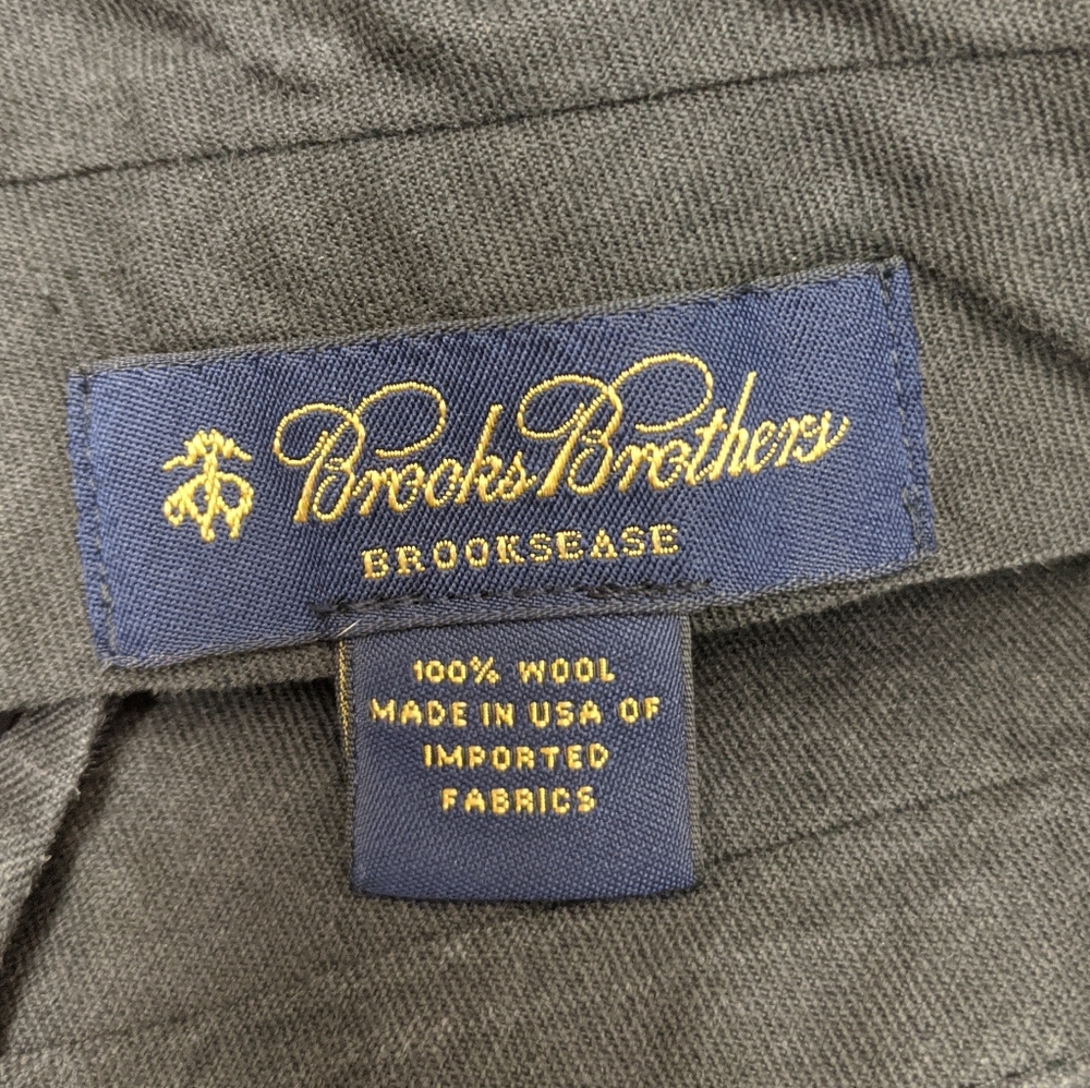Pleated Brooks Brothers Basic Slacks - image 3